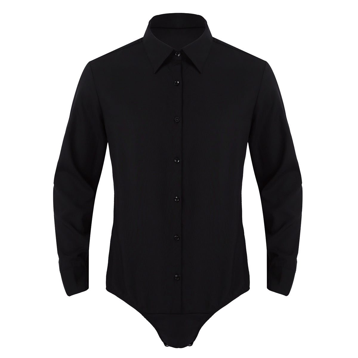Mens Bodysuit Shirts long sleeve